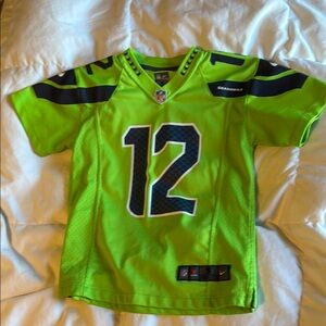 Nike Kids Green Seahawks Jersey